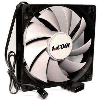 1st Cool 1stCOOL silent F-12 fan (120 mm, 1x), PC Lüfter, Schwarz 1st Cool 1stCOOL silent F-12 fan (120 mm, 1x), PC Lüfter, Schwarz