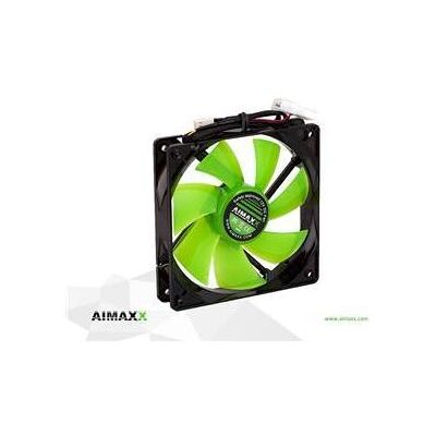 Aimaxx eNVicooler 12 LED (GreenWing) (120 mm, 1x), PC Lüfter, Grün Aimaxx eNVicooler 12 LED (GreenWing) (120 mm, 1x), PC Lüfter, Grün