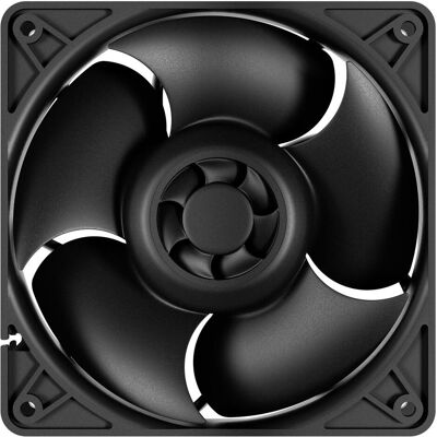 Arctic Lüfter 120x120x25mm S12038-4K (120 mm, 1x), PC Lüfter, Schwarz Arctic Lüfter 120x120x25mm S12038-4K (120 mm, 1x), PC Lüfter, Schwarz