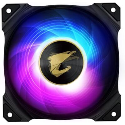 Gigabyte Aorus 120 ARGB (120 mm, 1x), PC Lüfter, Schwarz, Weiss Gigabyte Aorus 120 ARGB (120 mm, 1x), PC Lüfter, Schwarz, Weiss