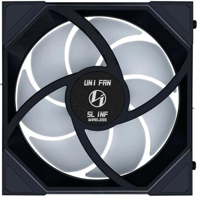 Lian-Li UNI FAN SL-INF Wireless Lüfter, ARGB, PWM - 140mm, schwarz (140 mm, 1x), PC Lüfter, Schwarz Lian-Li UNI FAN SL-INF Wireless Lüfter, ARGB, PWM - 140mm, schwarz (140 mm, 1x), PC Lüfter, Schwarz