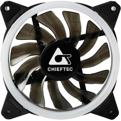 Chieftec AF-12B-3P Gehäuselüfter (120 mm, 1x), PC Lüfter, Schwarz Chieftec AF-12B-3P Gehäuselüfter (120 mm, 1x), PC Lüfter, Schwarz