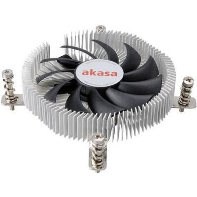 Akasa AK-CC7129BP01 Low Profile CPU-Kühler (21 mm), CPU Kühler, Schwarz Akasa AK-CC7129BP01 Low Profile CPU-Kühler (21 mm), CPU Kühler, Schwarz