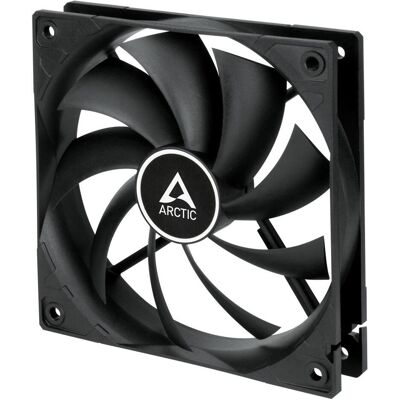 Arctic Lüfter F12 PWM Schwarz (ACFAN00203A) (120 mm, 1x), PC Lüfter, Schwarz Arctic Lüfter F12 PWM Schwarz (ACFAN00203A) (120 mm, 1x), PC Lüfter, Schwarz