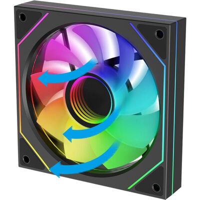 Xilence Gehäuselüfter (120 mm, 1x), PC Lüfter, Schwarz Xilence Gehäuselüfter (120 mm, 1x), PC Lüfter, Schwarz