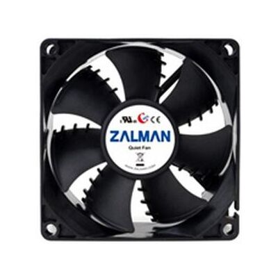 Zalman ZM-F1 Plus(SF) 80mm, EBR Bearing, 2000RPM (80 mm, 1x), PC Lüfter, Schwarz Zalman ZM-F1 Plus(SF) 80mm, EBR Bearing, 2000RPM (80 mm, 1x), PC Lüfter, Schwarz