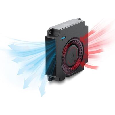 Delock Radiallüfter / Lüftergebläse 12 V DC 40 x 40 x 10 mm mit 3-Pin Lüfteranschluss, schwarz (40 mm), PC Lüfter, Schwarz Delock Radiallüfter / Lüftergebläse 12 V DC 40 x 40 x 10 mm mit 3-Pin Lüfteranschluss, schwarz (40 mm), PC Lüfter, Schwarz