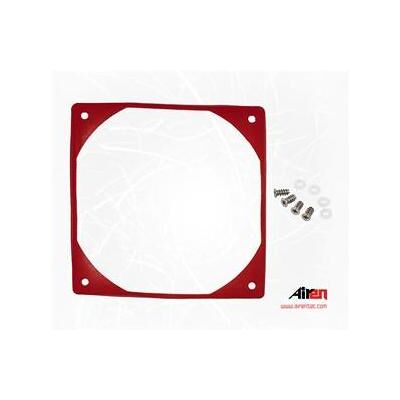 Airen RedVibesFan 92 Antivibrationspad für 92-mm-Lüfter / rot, PC Lüfter Zubehör, Rot Airen RedVibesFan 92 Antivibrationspad für 92-mm-Lüfter / rot, PC Lüfter Zubehör, Rot