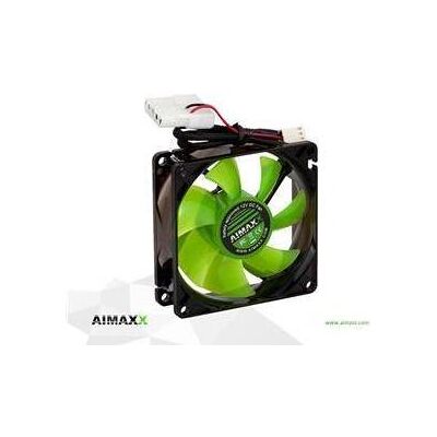 Aimaxx eNVicooler 8 LED (GreenWing) (80 mm, 1x), PC Lüfter, Grün Aimaxx eNVicooler 8 LED (GreenWing) (80 mm, 1x), PC Lüfter, Grün