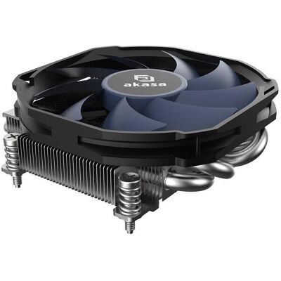 Akasa ALUCIA H4A Flachbau CPU-Kühler (122 mm), CPU Kühler, Schwarz Akasa ALUCIA H4A Flachbau CPU-Kühler (122 mm), CPU Kühler, Schwarz