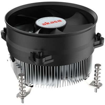 Akasa AK-CC6607EP01 Low Profile CPU-Kühler - Sockel LGA 1700, 64,5 mm Höhe (64.50 mm), CPU Kühler, Schwarz Akasa AK-CC6607EP01 Low Profile CPU-Kühler - Sockel LGA 1700, 64,5 mm Höhe (64.50 mm), CPU Kühler, Schwarz