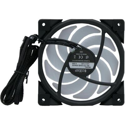 Pccooler Halo FRGB 1 (120 mm, 1x), PC Lüfter, Schwarz Pccooler Halo FRGB 1 (120 mm, 1x), PC Lüfter, Schwarz