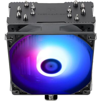 Thermalright Ventilateur pour processeur Burst Assassin 120 RGB (Noir) (154 mm), CPU Kühler, Mehrfarbig, Schwarz Thermalright Ventilateur pour processeur Burst Assassin 120 RGB (Noir) (154 mm), CPU Kühler, Mehrfarbig, Schwarz