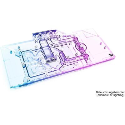 Alphacool Eisblock Aurora Acryl GPX-A Radeon RX 6800/6800XT Gaming X Trio mit Backplate, GPU Wasserkühler Alphacool Eisblock Aurora Acryl GPX-A Radeon RX 6800/6800XT Gaming X Trio mit Backplate, GPU Wasserkühler