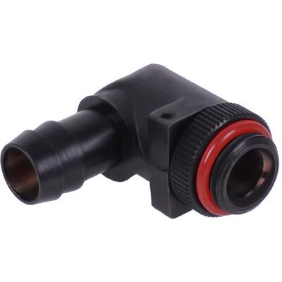Aquatuning 10mm Schlauchanschluss 90° drehbar, Wasserkühlung Anschluss, Schwarz Aquatuning 10mm Schlauchanschluss 90° drehbar, Wasserkühlung Anschluss, Schwarz