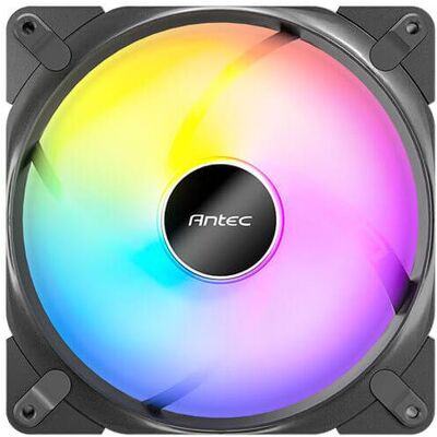Antec Tranquil 140 ARGB, 140 mm x 25 mm Gehäuselüfter, ARGB PWM-Lüfter, 1500 U/min, 89,72 CFM, 1,82 (140 mm, 3x), PC Lüfter, Mehrfarbig, Grau, Schwarz Antec Tranquil 140 ARGB, 140 mm x 25 mm Gehäuselüfter, ARGB PWM-Lüfter, 1500 U/min, 89,72 CFM, 1,82 (140 mm, 3x), PC Lüfter, Mehrfarbig, Grau, Schwarz