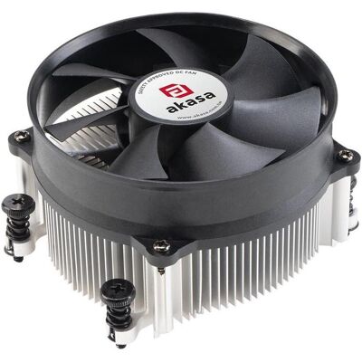 Akasa CPU-Kühlkörper - Geräuscharme AMD AM5 (55 mm), CPU Kühler, Schwarz Akasa CPU-Kühlkörper - Geräuscharme AMD AM5 (55 mm), CPU Kühler, Schwarz