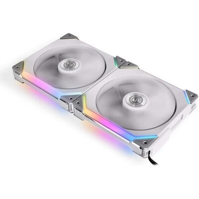 Lian-Li UNI FAN SL140 (140 mm, 2x), PC Lüfter, Weiss Lian-Li UNI FAN SL140 (140 mm, 2x), PC Lüfter, Weiss
