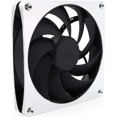 Alphacool L14 Apex Stealth Metall Lüfter 2500rpm Chrome (140x140x25mm) (140 mm), PC Lüfter, Silber Alphacool L14 Apex Stealth Metall Lüfter 2500rpm Chrome (140x140x25mm) (140 mm), PC Lüfter, Silber