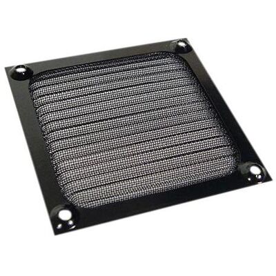 Alumino Fan Filter 80mm - schwarz, PC Lüfter Zubehör, Schwarz Alumino Fan Filter 80mm - schwarz, PC Lüfter Zubehör, Schwarz