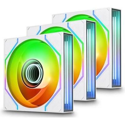 Thermaltake SWAFAN INFINITY EX14 ARGB Sync White 3Pack (140 mm, 3x), PC Lüfter, Weiss Thermaltake SWAFAN INFINITY EX14 ARGB Sync White 3Pack (140 mm, 3x), PC Lüfter, Weiss