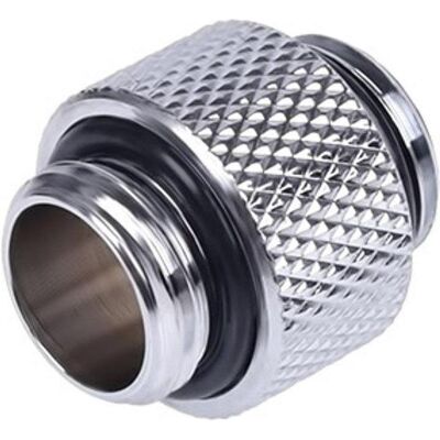 Alphacool 17199 Schlauchanschluss Messing, Chrom Chrom (e), Wasserkühlung Anschluss, Silber Alphacool 17199 Schlauchanschluss Messing, Chrom Chrom (e), Wasserkühlung Anschluss, Silber