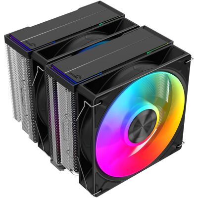 Sama Gears A60L Black ARGB, CPU Wasserkühler, Schwarz, Silber Sama Gears A60L Black ARGB, CPU Wasserkühler, Schwarz, Silber