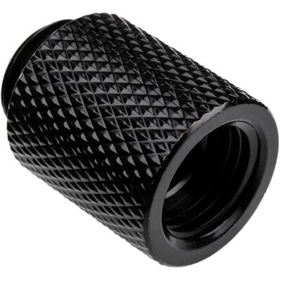 Alphacool Eiszapfen Verlängerung 20mm, Wasserkühlung Anschluss, Schwarz Alphacool Eiszapfen Verlängerung 20mm, Wasserkühlung Anschluss, Schwarz