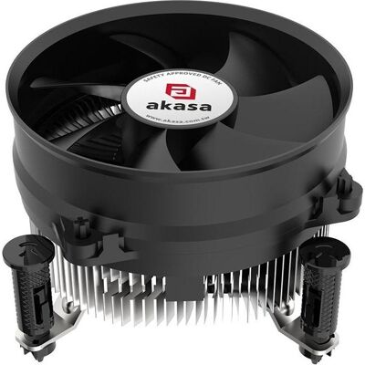 Akasa CPU-Kühler - Geräuscharmer Intel LGA1851 (59.20 mm), CPU Kühler, Schwarz Akasa CPU-Kühler - Geräuscharmer Intel LGA1851 (59.20 mm), CPU Kühler, Schwarz