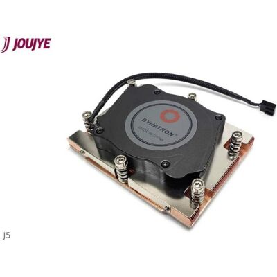 Dynatron J5 AMD Genoa SP5 cooler 1U active copper for vapor chamber base and stacked fin and upto 26 (27 mm), CPU Kühler, Schwarz Dynatron J5 AMD Genoa SP5 cooler 1U active copper for vapor chamber base and stacked fin and upto 26 (27 mm), CPU Kühler, Schwarz