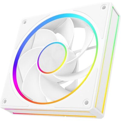 Modecom VOLCANO LOOP 120 ARGB Reverse Fan Weiss (120 mm), PC Lüfter, Weiss Modecom VOLCANO LOOP 120 ARGB Reverse Fan Weiss (120 mm), PC Lüfter, Weiss