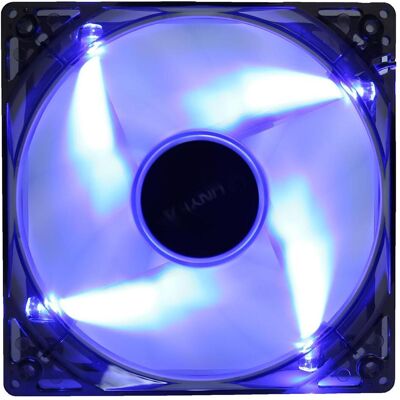 Unykach 51791 (120 mm, 1x), PC Lüfter, Blau, Transparent, Grau Unykach 51791 (120 mm, 1x), PC Lüfter, Blau, Transparent, Grau