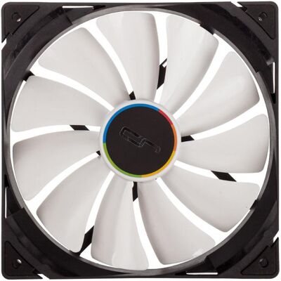 Cryorig QF140 Silent - 140mm, PWM, 200-1000U/min (140 mm, 1x), PC Lüfter, Weiss Cryorig QF140 Silent - 140mm, PWM, 200-1000U/min (140 mm, 1x), PC Lüfter, Weiss