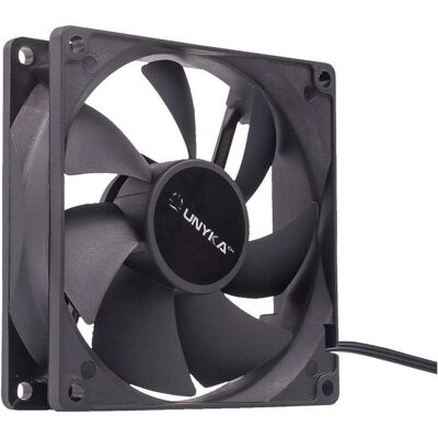 Unykach 90 mm (90 mm, 1x), PC Lüfter, Schwarz Unykach 90 mm (90 mm, 1x), PC Lüfter, Schwarz