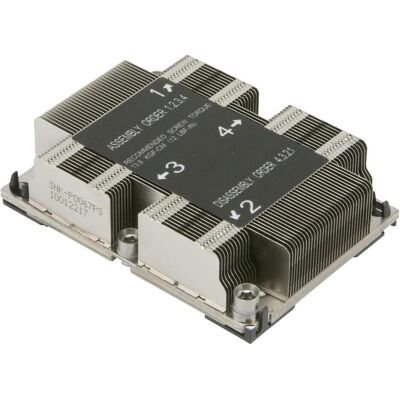 Supermicro 1u Passive Cpu Heatsink (25.50 mm), CPU Kühler, Silber Supermicro 1u Passive Cpu Heatsink (25.50 mm), CPU Kühler, Silber