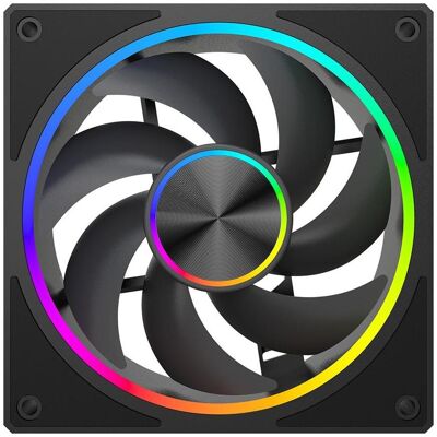 Modecom VOLCANO LOOP 120 ARGB FAN Schwarz (120 mm), PC Lüfter, Schwarz Modecom VOLCANO LOOP 120 ARGB FAN Schwarz (120 mm), PC Lüfter, Schwarz