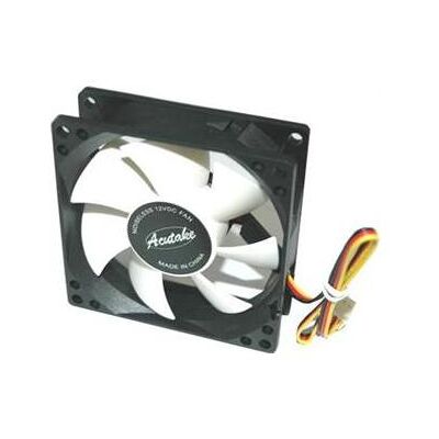 Acutake ACU-FAN80 (White Wing Fan De Luxe), PC Lüfter, Schwarz, Weiss Acutake ACU-FAN80 (White Wing Fan De Luxe), PC Lüfter, Schwarz, Weiss