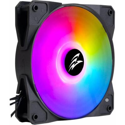Evolveo 12FM ventil??tor, ARGB,??ern?? r??m, master (120 mm, 1x), PC Lüfter, Schwarz Evolveo 12FM ventil??tor, ARGB,??ern?? r??m, master (120 mm, 1x), PC Lüfter, Schwarz