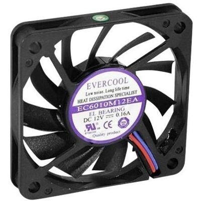 Exertis Connect Lüfter 60 x 60 x 10 mm, Gleitlager (60 mm), PC Lüfter Exertis Connect Lüfter 60 x 60 x 10 mm, Gleitlager (60 mm), PC Lüfter