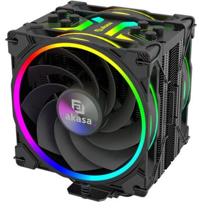 Akasa CPU cooler - Soho H4 Plus Reverse Kit (101.20 mm), CPU Kühler, Schwarz Akasa CPU cooler - Soho H4 Plus Reverse Kit (101.20 mm), CPU Kühler, Schwarz