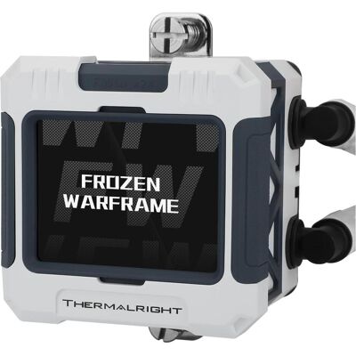 Thermalright Kit Watercooling Pompe + Radiateur Frozen Warframe X - 360mm (Blanc) (Sans ventilateur), CPU Wasserkühler, Weiss Thermalright Kit Watercooling Pompe + Radiateur Frozen Warframe X - 360mm (Blanc) (Sans ventilateur), CPU Wasserkühler, Weiss
