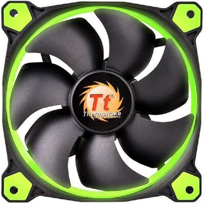 Thermaltake Riing 12 (120 mm, 3x), PC Lüfter, Schwarz Thermaltake Riing 12 (120 mm, 3x), PC Lüfter, Schwarz