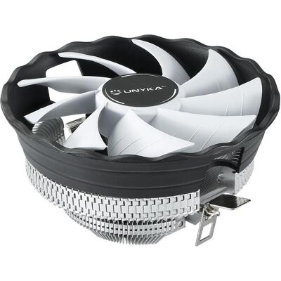 Unykach UK532022 (72 mm), CPU Kühler, Transparent, Schwarz, Grau Unykach UK532022 (72 mm), CPU Kühler, Transparent, Schwarz, Grau