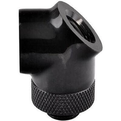 Thermaltake Pacific gewinkelt 45 Grad G1/4 Zoll, Wasserkühlung Komponenten Zubehör, Schwarz Thermaltake Pacific gewinkelt 45 Grad G1/4 Zoll, Wasserkühlung Komponenten Zubehör, Schwarz