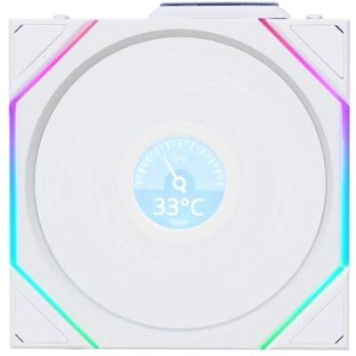 Lian-Li UNI FAN TL Wireless Lüfter, ARGB, PWM - 140mm, weiss (140 mm, 1x), PC Lüfter, Weiss Lian-Li UNI FAN TL Wireless Lüfter, ARGB, PWM - 140mm, weiss (140 mm, 1x), PC Lüfter, Weiss