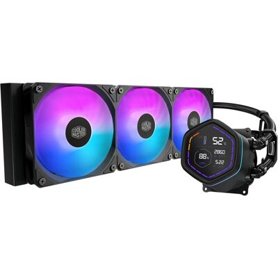 Cooler Master ML Core Nex Digital 360 Black ARGB, CPU Wasserkühler, Schwarz Cooler Master ML Core Nex Digital 360 Black ARGB, CPU Wasserkühler, Schwarz