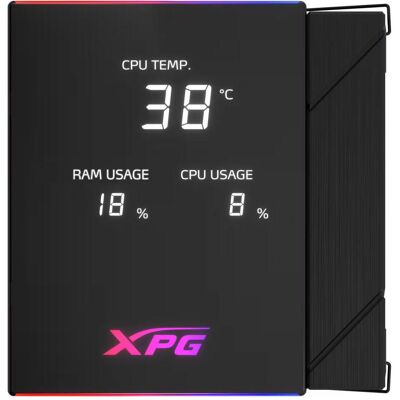 Adata Lüfter XPG MAESTRO PLUS 62DA (120mm ARGB Fan) schwarz (120 mm, 1x), PC Lüfter, Schwarz Adata Lüfter XPG MAESTRO PLUS 62DA (120mm ARGB Fan) schwarz (120 mm, 1x), PC Lüfter, Schwarz