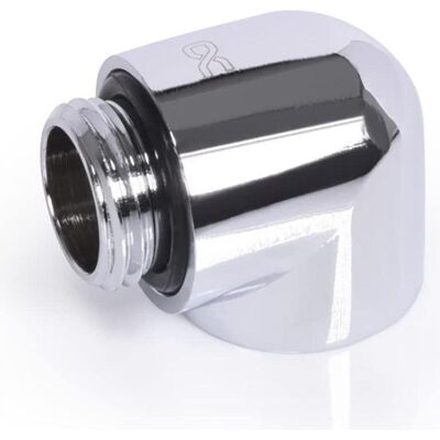 Alphacool Eiszapfen Adapter 90 Grad G1/4 Zoll AG auf G1/4 Zoll IG, Wasserkühlung Anschluss, Silber Alphacool Eiszapfen Adapter 90 Grad G1/4 Zoll AG auf G1/4 Zoll IG, Wasserkühlung Anschluss, Silber