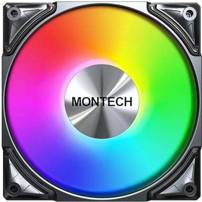 Montech Metal Pro 12 Argb Pwm (120 mm, 3x), PC Lüfter, Schwarz Montech Metal Pro 12 Argb Pwm (120 mm, 3x), PC Lüfter, Schwarz