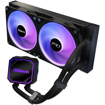 ASRock CPC Pro 240 ARGB Black, CPU Wasserkühler, Schwarz ASRock CPC Pro 240 ARGB Black, CPU Wasserkühler, Schwarz